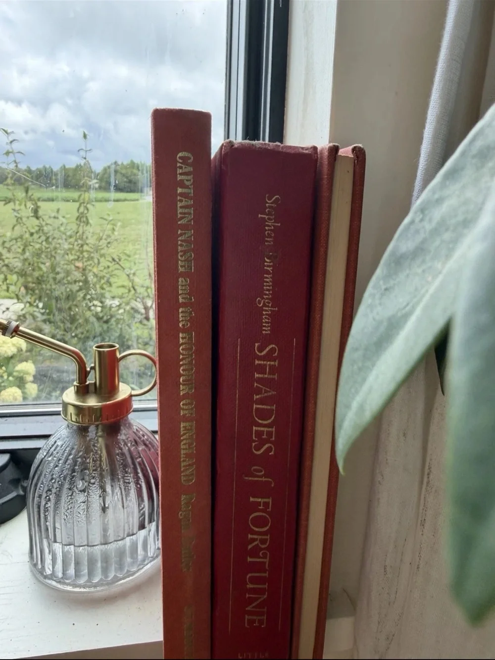 Cranberry/Red Decorative Hardcover Book Bundle | 3 Book Set